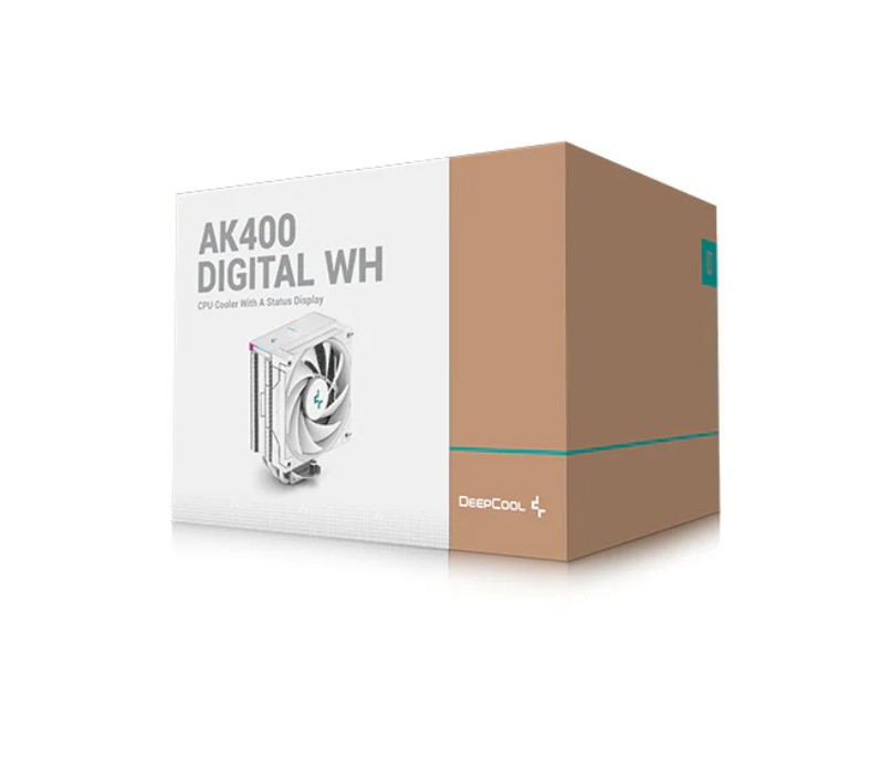 Matériels informatique DEEPCOOL AK400 Digital RGB Blanc infinytech Réunion 06