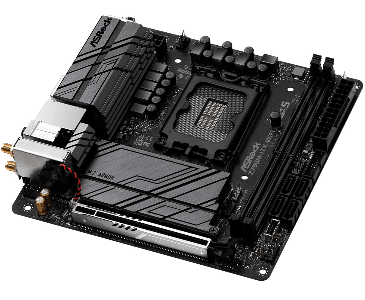Matériels informatique ASRock Z790M-ITX WiFi DDR5 infinytech Réunion 03