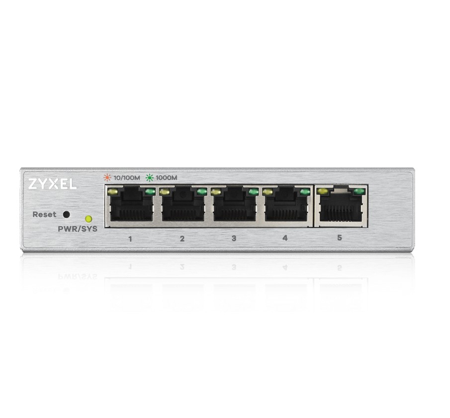 Matériels informatique ZYXEL GS1200 5 ports infinytech Réunion 03