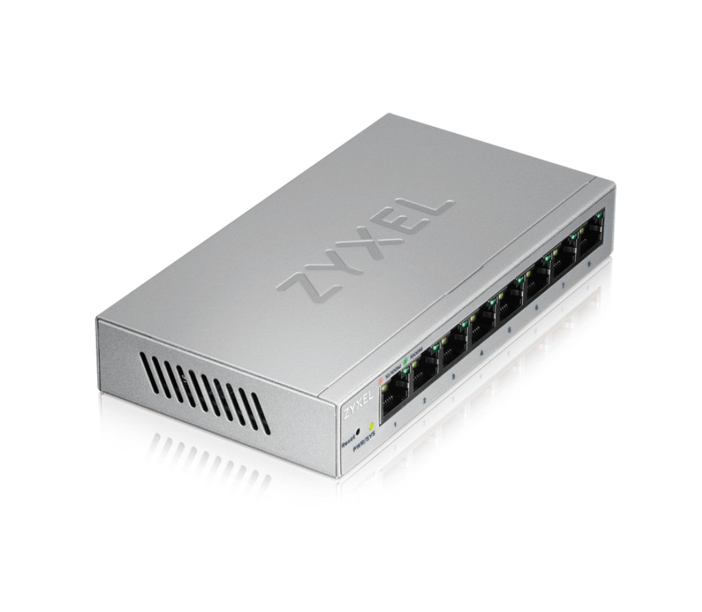 Matériels informatique ZYXEL GS1200 8 ports infinytech Réunion 02