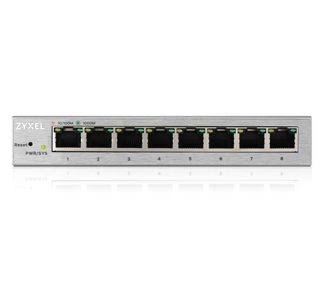 Matériels informatique ZYXEL GS1200 8 ports infinytech Réunion 03