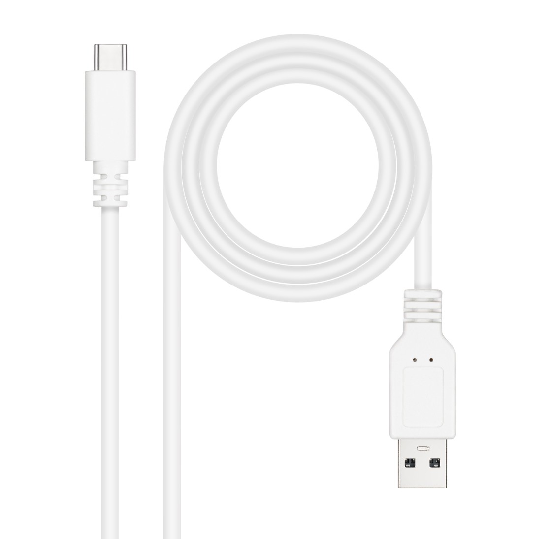 Matériels informatique NANOCABLE 10.01.2103-W USB-A Mâle vers USB-C Mâle 3m Blanc infinytech Réunion 01