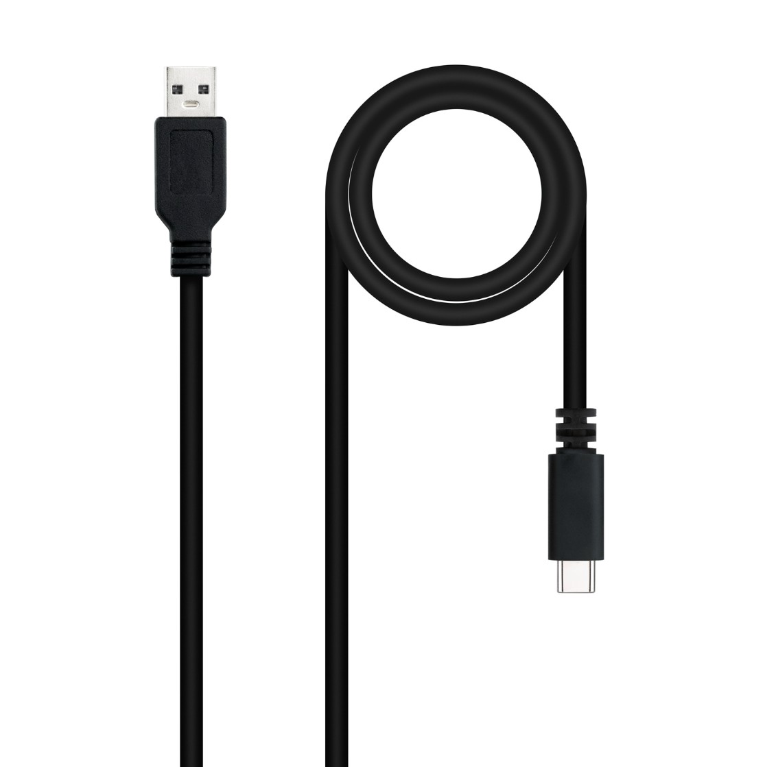 Matériels informatique NANOCABLE 10.01.2103 USB-A Mâle vers USB-C Mâle 3m Noir infinytech Réunion 01