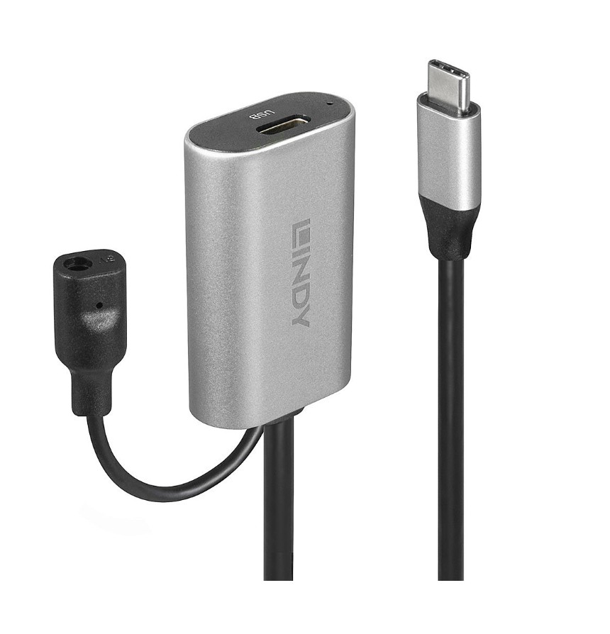 Matériels informatique rallonge amplifiée LINDY 43271 USB type-C 5m infinytech Réunion 01