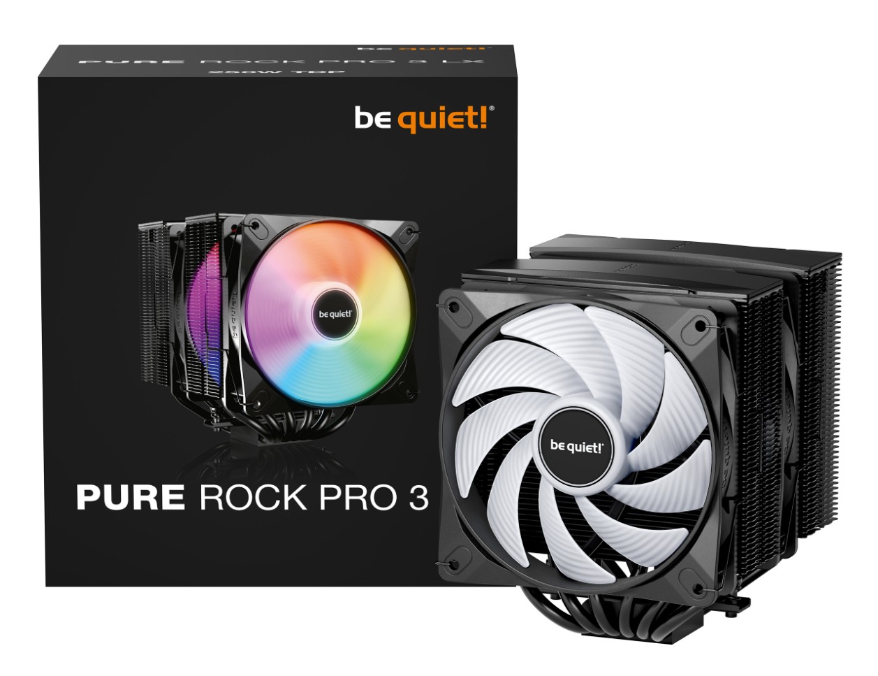Matériels informatique BE QUIET Pure Rock Pro 3 LX PWM ARGB Noir infinytech Réunion 05