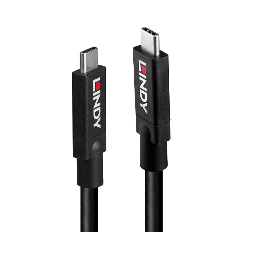 Matériels informatique Câble LINDY Type-C USB 3.2 8K 10Gbits 5m infinytech Réunion 01