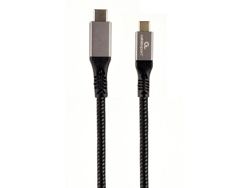 Matériels informatique câble CABLEXPERT USB-C Mâle Mâle 100W 20Gbits 1.5m Noir infinytech Réunion 01
