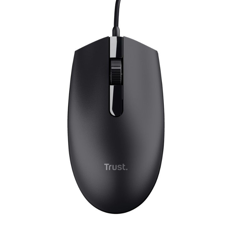 Matériels informatique TRUST Basi Filaire Noire infinytech Réunion 01