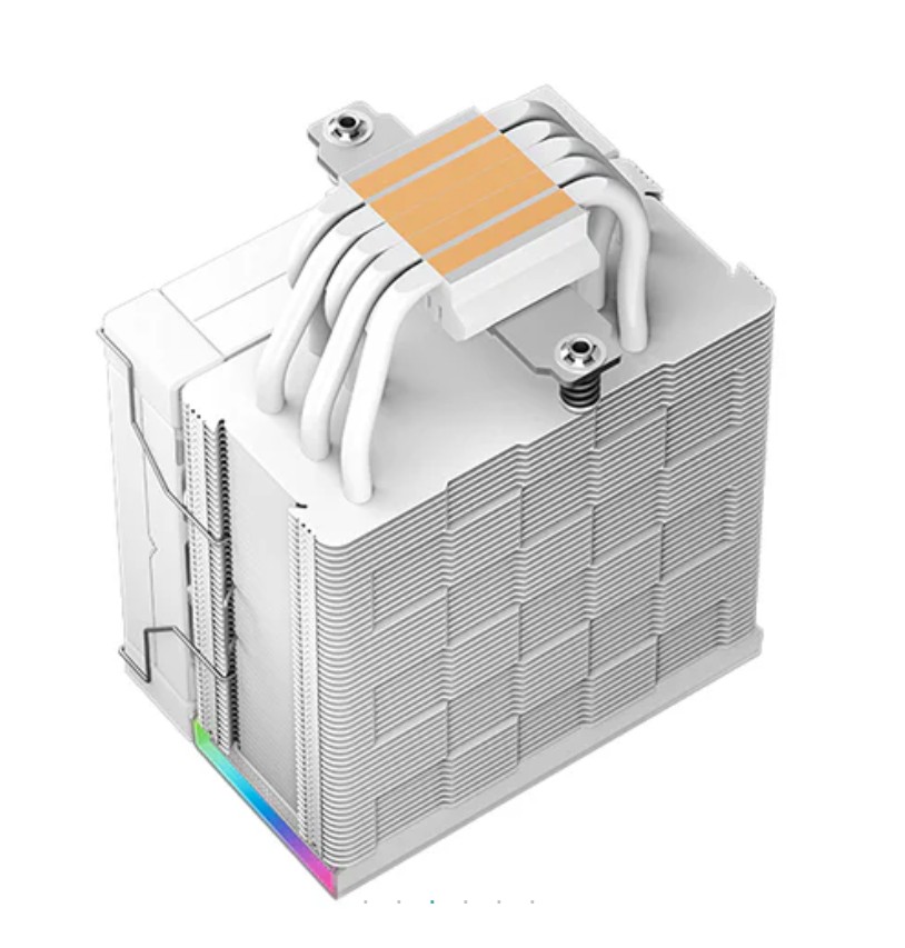 Matériels informatique DEEPCOOL AK500S Digital ARGB Blanc infinytech Réunion 03