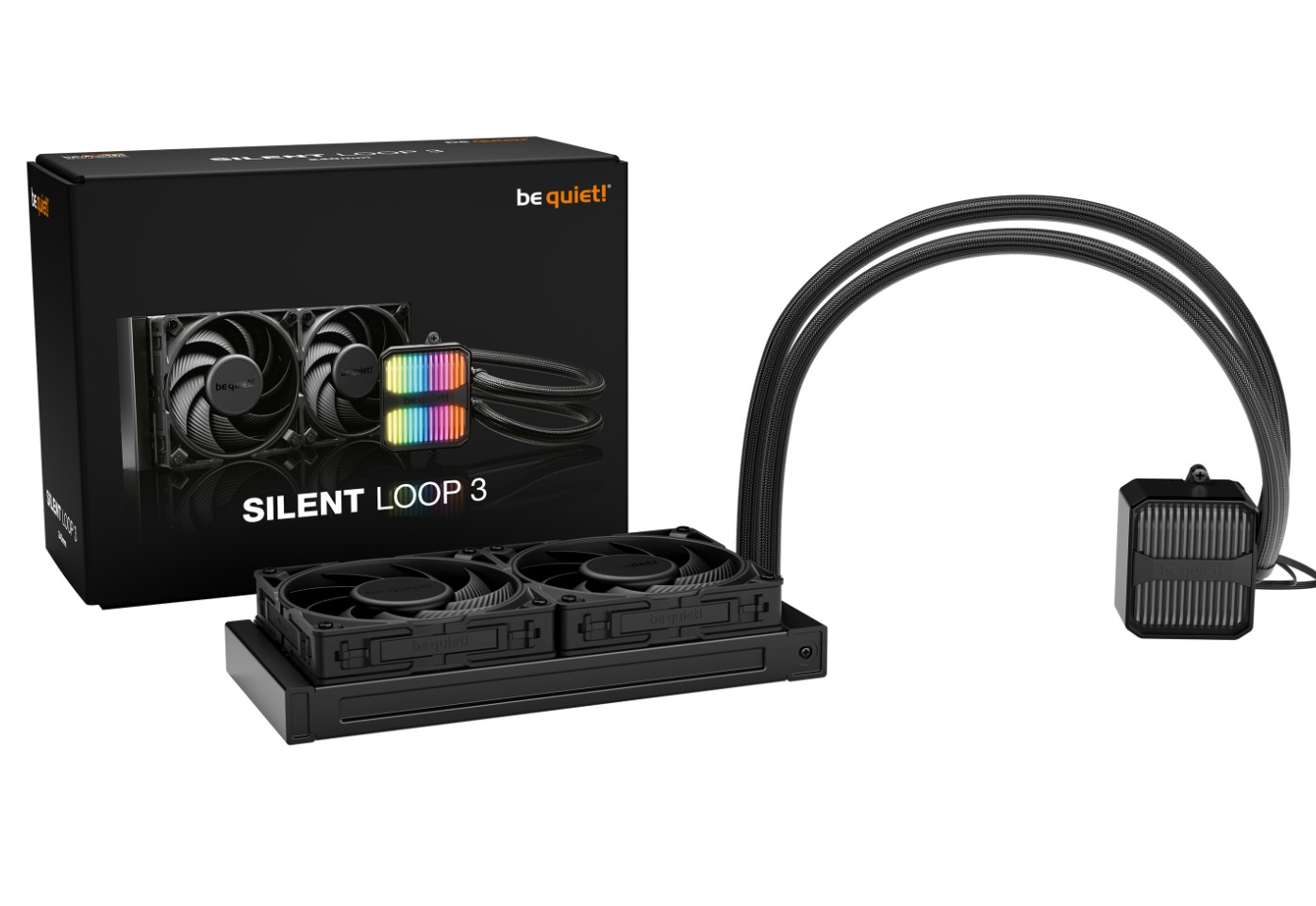Matériels informatique BE QUIET Silent Loop 3 RGB 240mm Noir infinytech Réunion 04