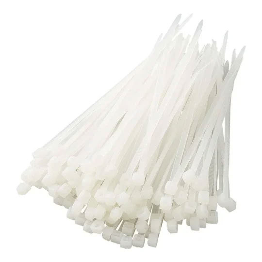 Matériels informatique collier de serrage CABLEXPERT 250x2.5mm 100 pieces Blanc infinytech Réunion 01
