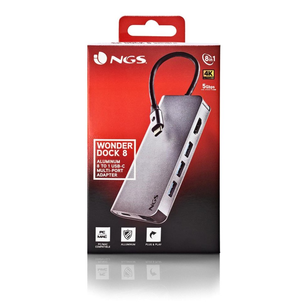 Matériels informatique NGS Wonder Dock 8 infinytech Réunion 04
