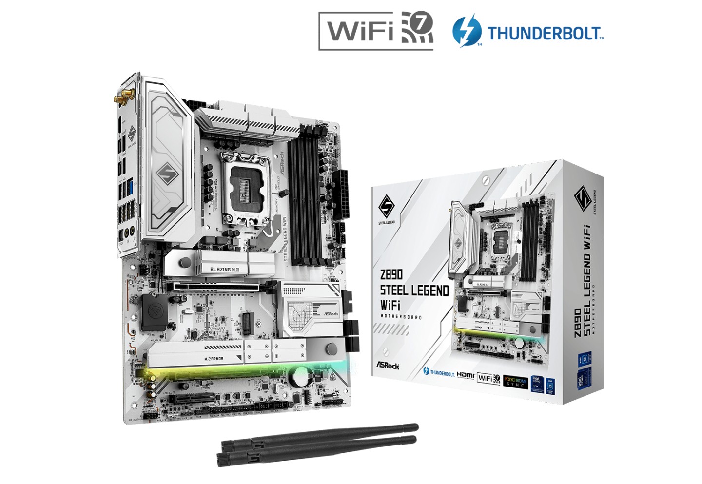 Matériels informatique ASROCK Z890 Steel Legend Wi-Fi infinytech Réunion 01