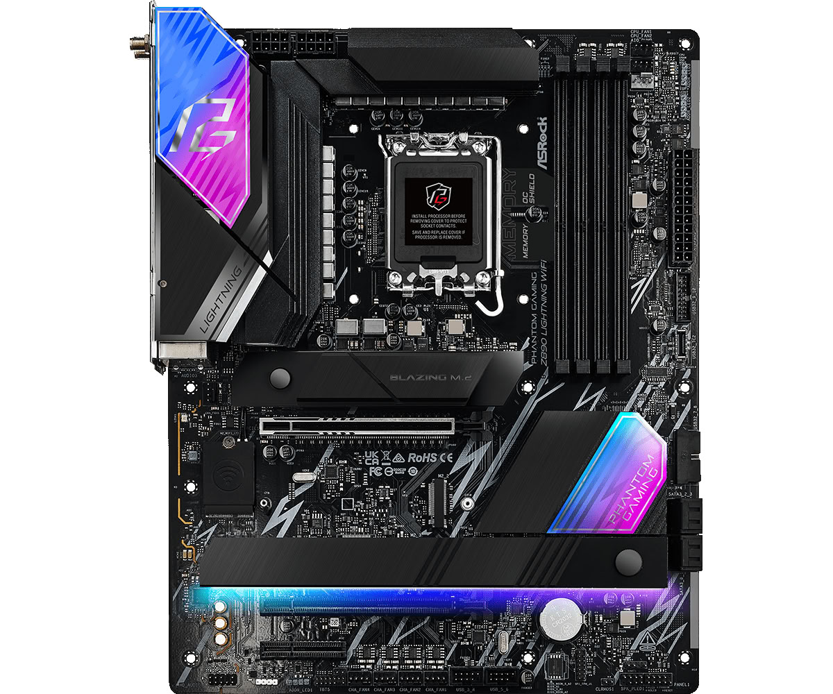 Matériels informatique ASRock Z890 Lightning WiFi infinytech Réunion 02