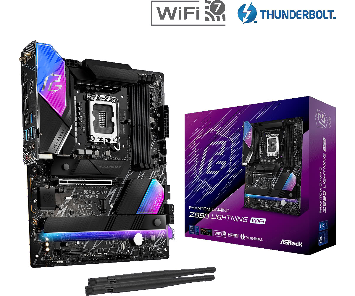 Matériels informatique ASRock Z890 Lightning WiFi infinytech Réunion 01