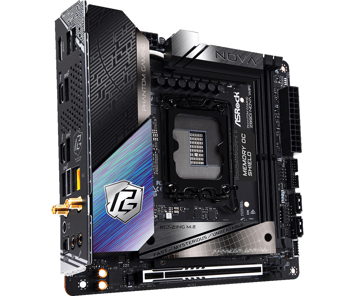 Matériels informatique ASRock Z890I Phantom Gaming Nova WiFi infinytech Réunion 03