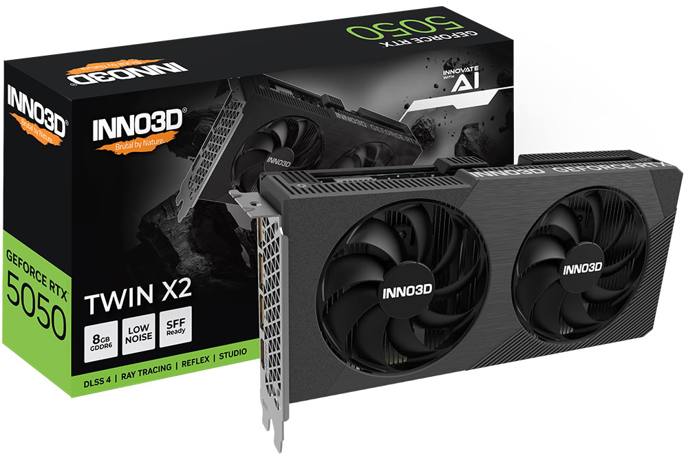 Matériels informatique INNO3D GeForce RTX 5050 Twin X2 infinytech Réunion 01
