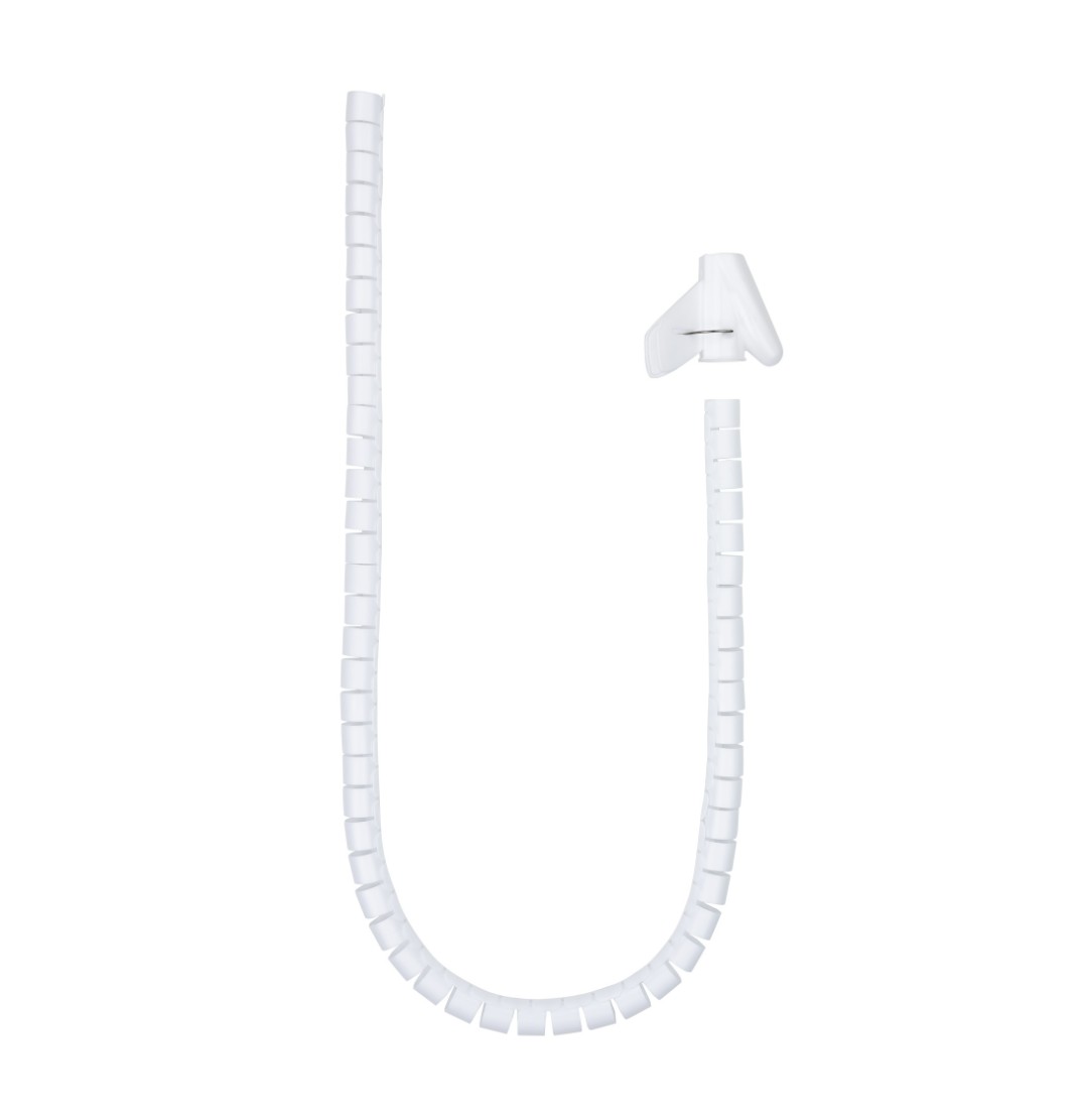 Matériels informatique passe-câble flexible NANOCABLE 25mmx2m Blanc infinytech Réunion 01
