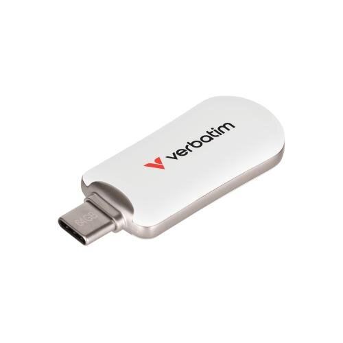 Matériels informatique clé USB 3.2 VERBATIM Plectra 64Go Blanche infinytech Réunion 10