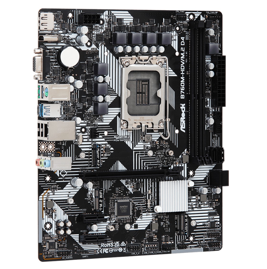 Matériels informatique ASRock B760M-HDV M.2 DDR4 infinytech Réunion 04