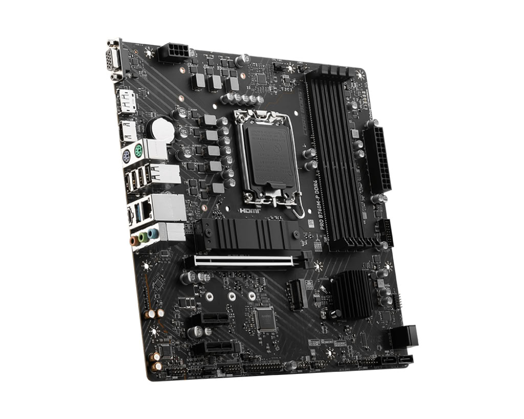 Matériels informatique MSI Pro B760M-P DDR4 infinytech Réunion 04