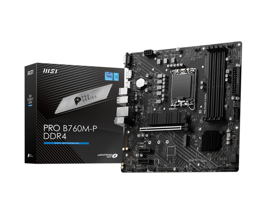 Matériels informatique MSI Pro B760M-P DDR4 infinytech Réunion 01