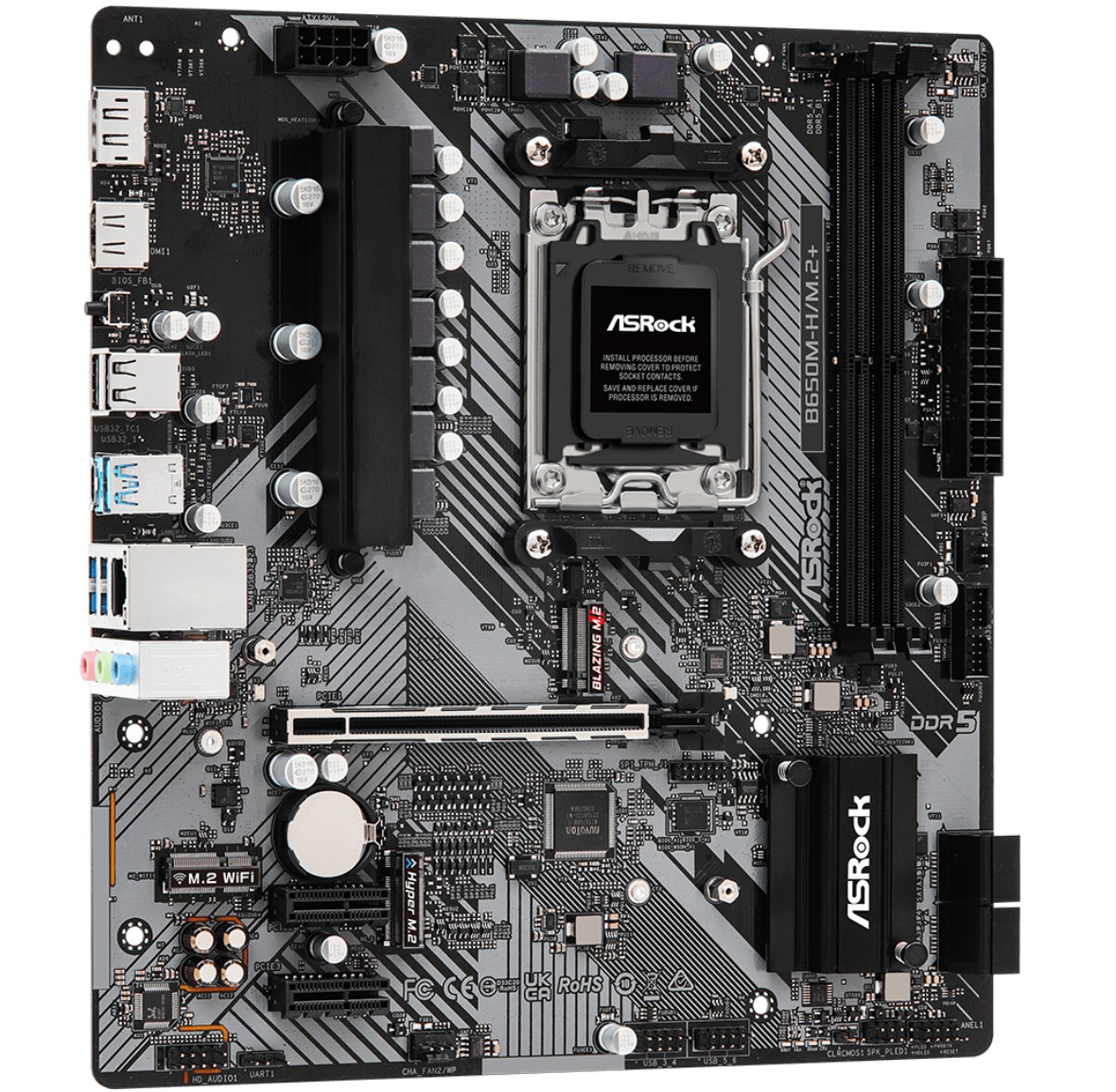 Matériels informatique ASRock B650M-H M.2 Plus infinytech Réunion 04