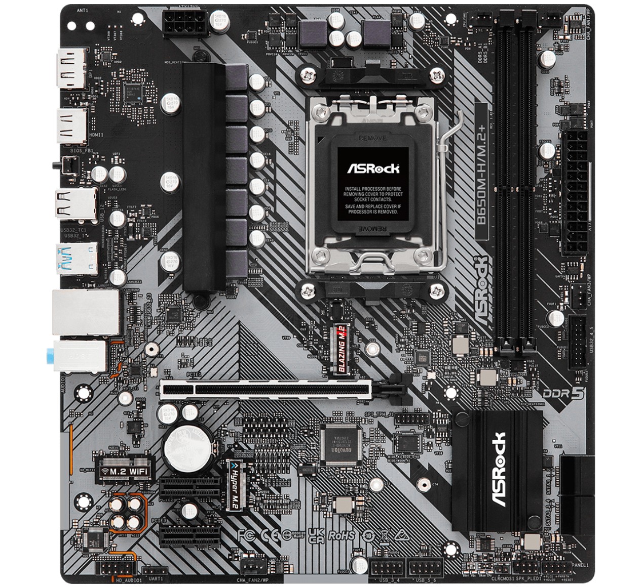 Matériels informatique ASRock B650M-H M.2 Plus infinytech Réunion 02
