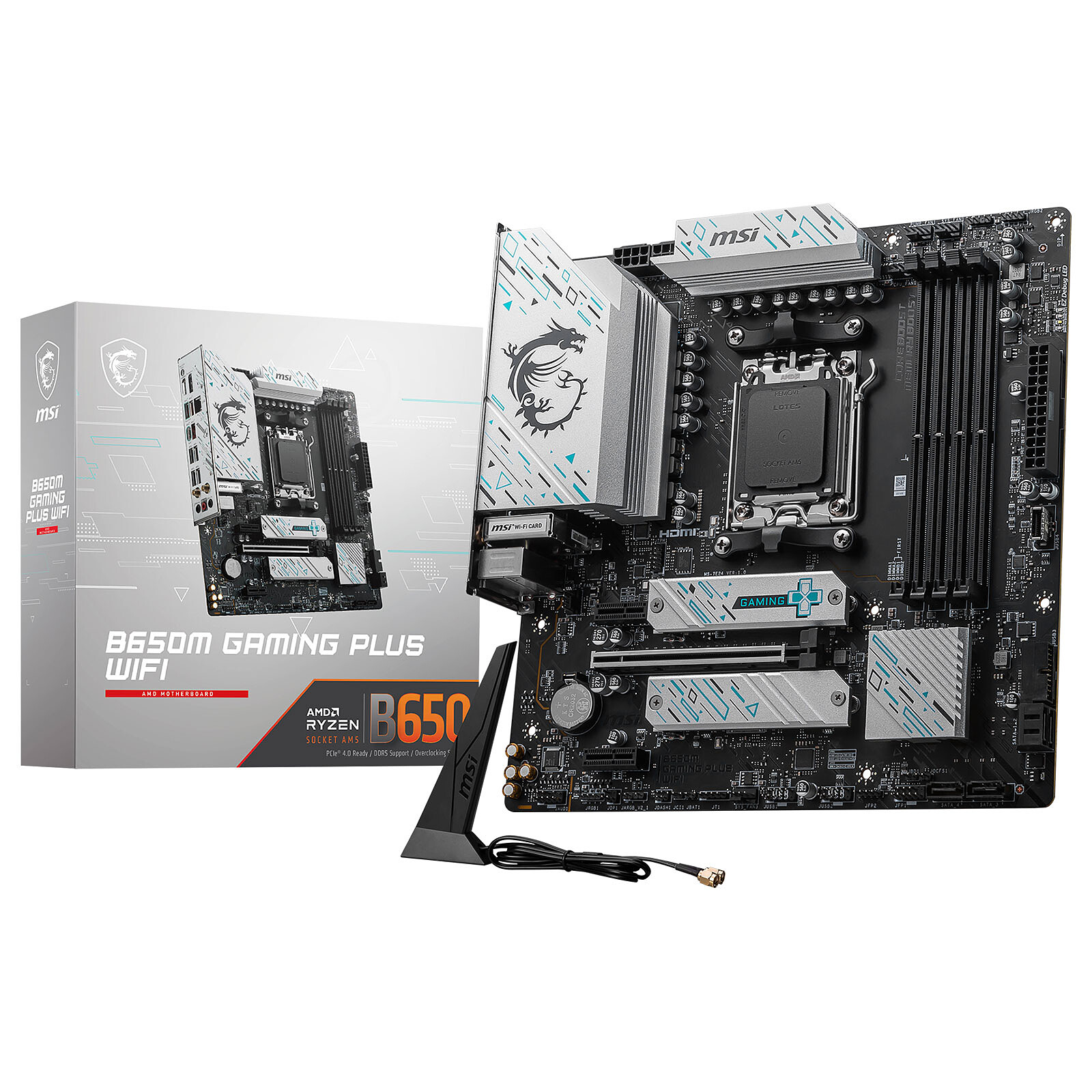 Matériels informatique MSI B650M Gaming Plus WiFi infinytech Réunion 01