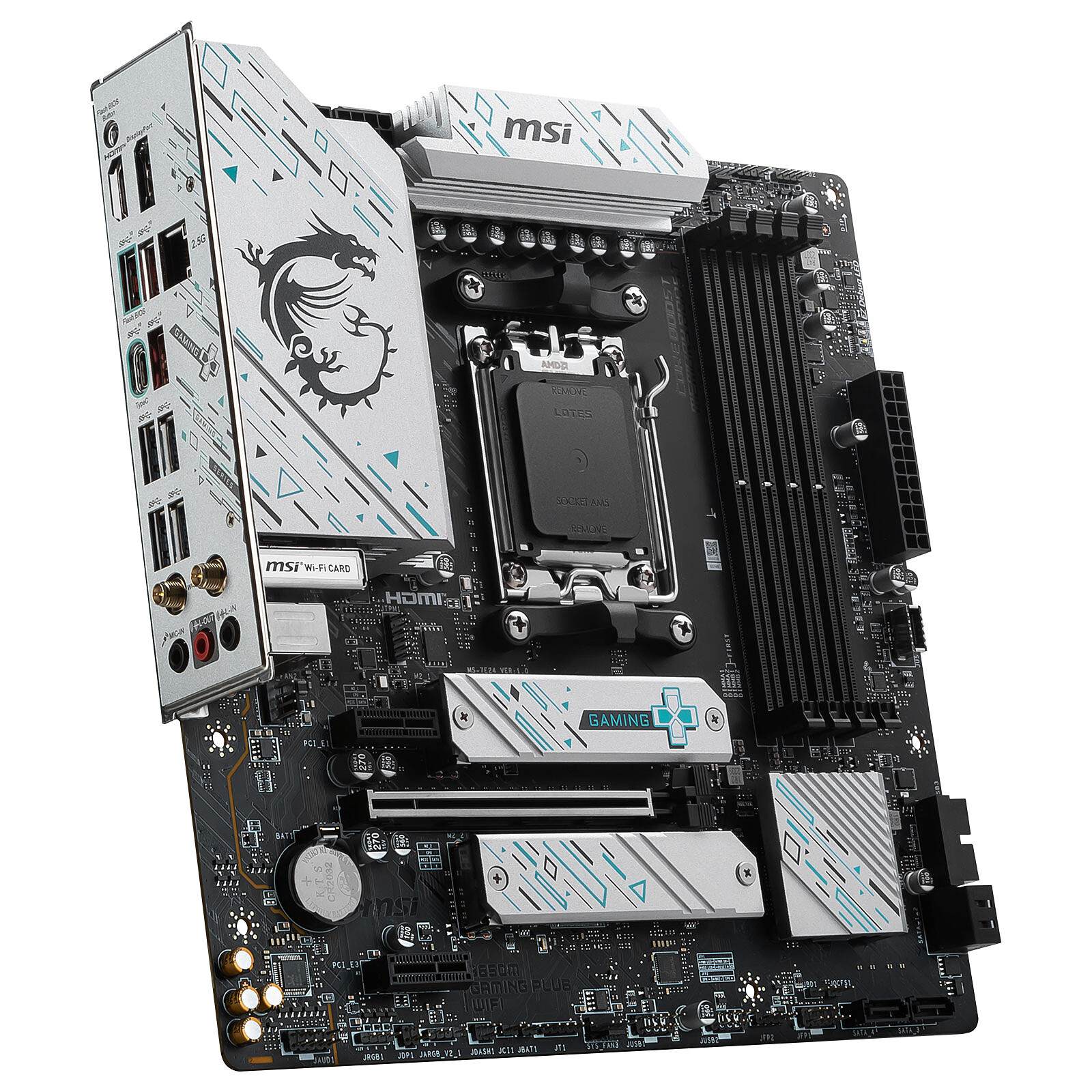 Matériels informatique MSI B650M Gaming Plus WiFi infinytech Réunion 04