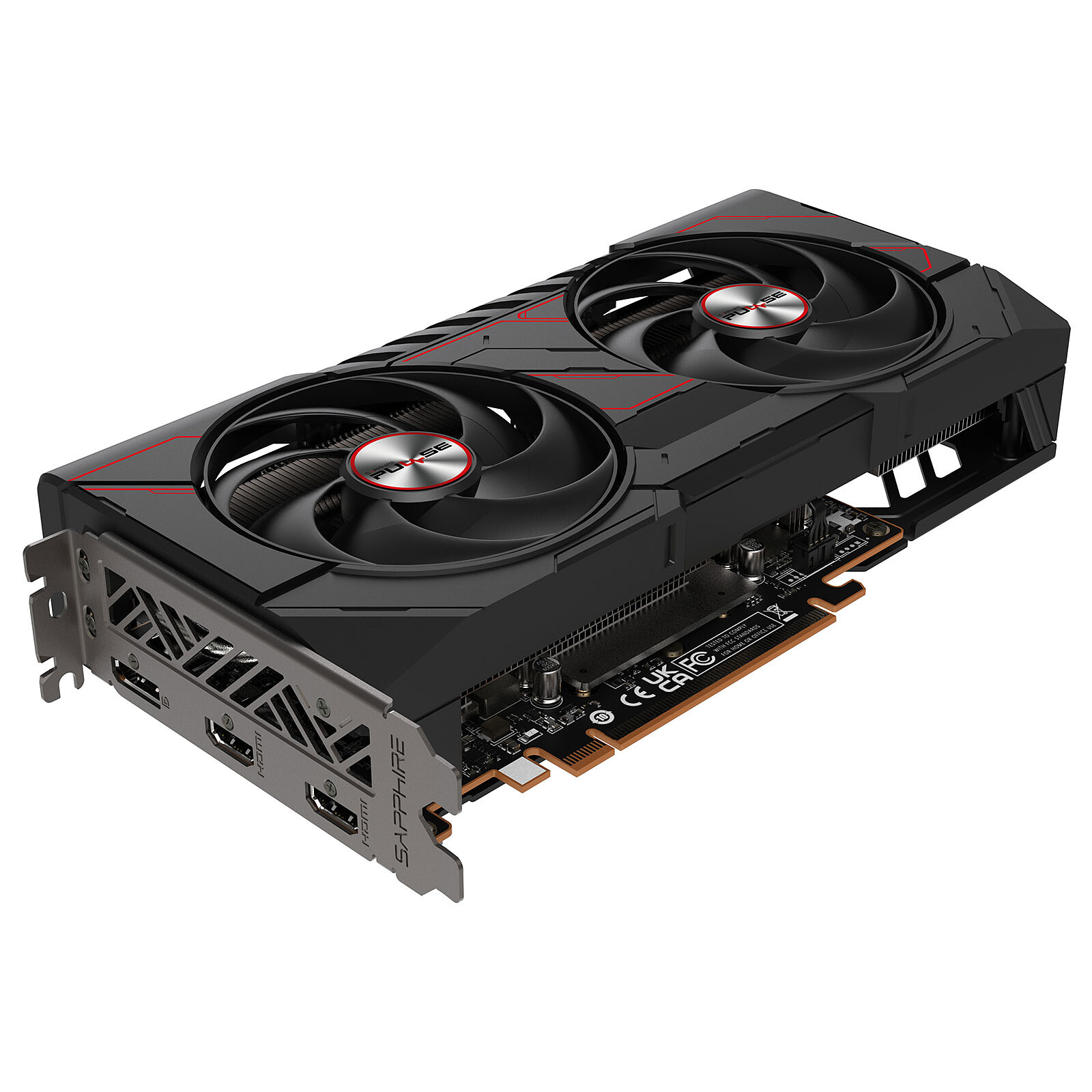Matériels informatique Sapphire Radeon RX 9060 XT Pulse Gaming 8Go infinytech Réunion 02