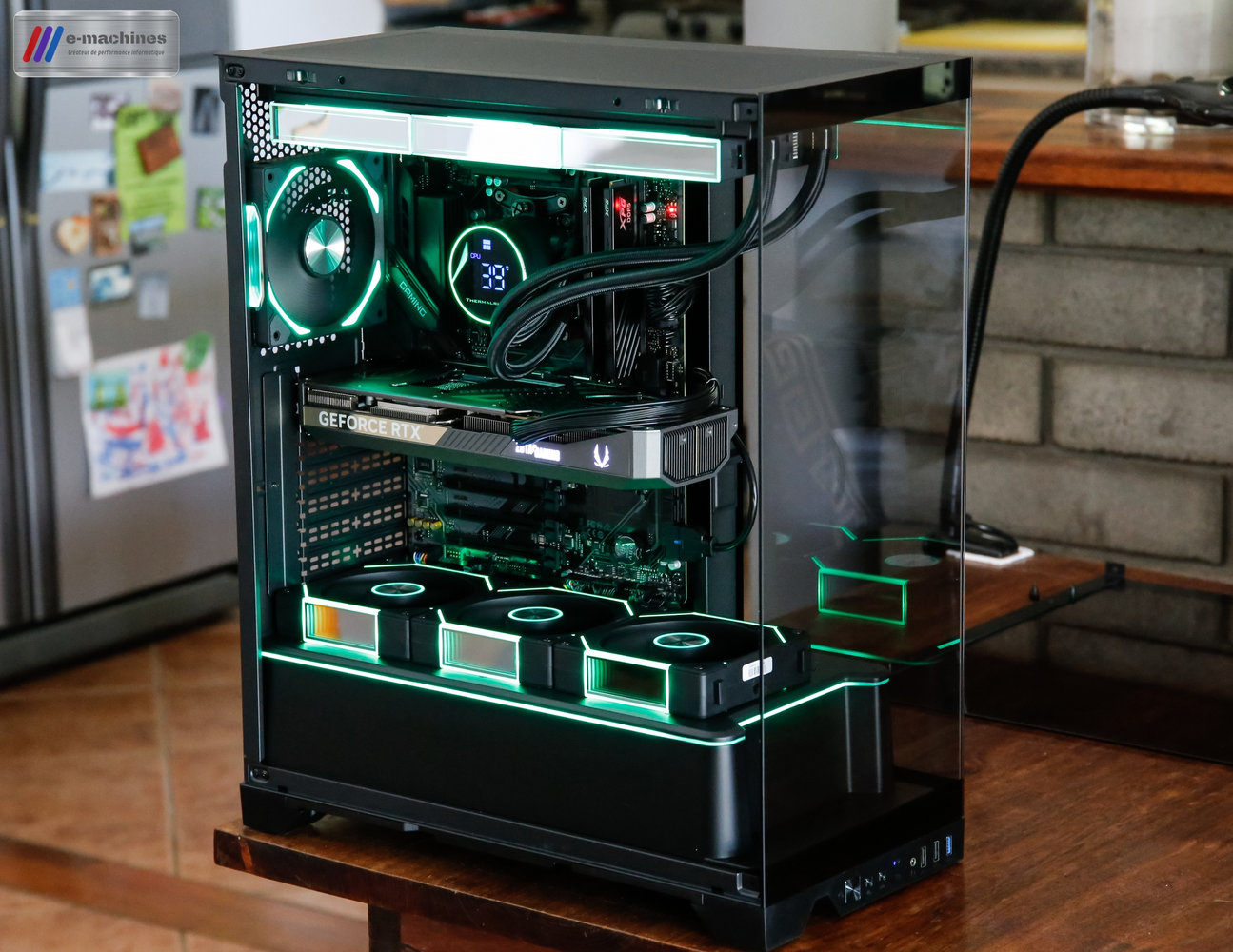Tour Mars Gaming Infinio Ryzen 7800X3D et RTX 5070Ti 16Go infinytech Réunion 05
