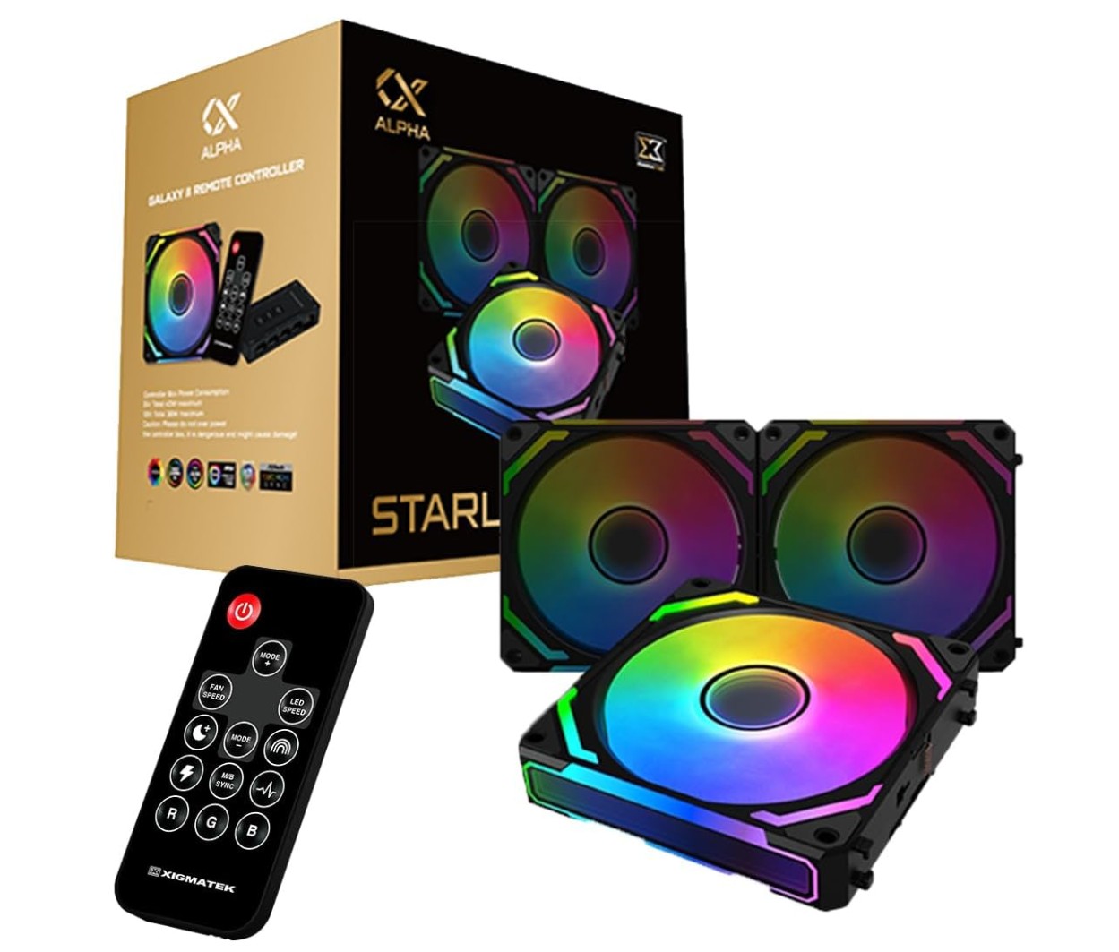 Matériels informatique XIGMATEK Starlink Ultra II ARGB Noir infinytech Réunion 01
