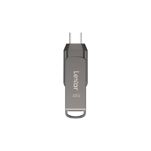 Matériels informatique clé USB 3.1 LEXAR JumpDrive D400 32Go Gris infinytech Réunion 03