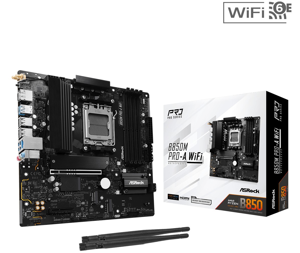 Matériels informatique ASRock B850M Pro-A WiFi infinytech Réunion 01