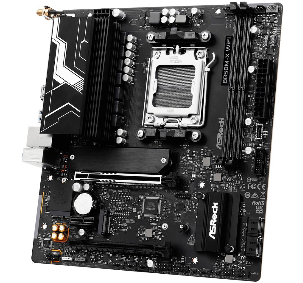 Matériels informatique ASRock B850M-X WiFi R2.0 infinytech Réunion 04