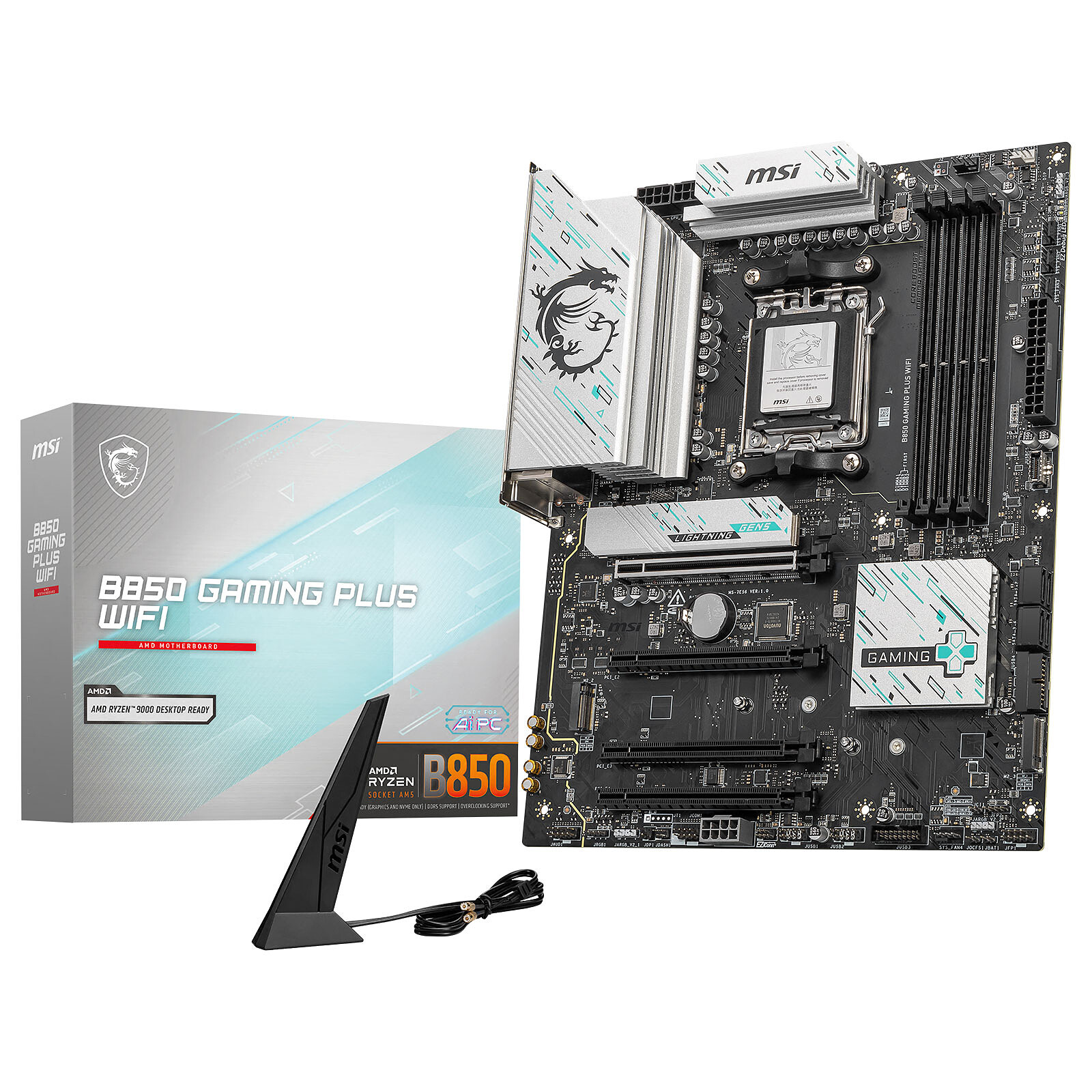 Matériels informatique MSI B850 Gaming Plus WiFi infinytech Réunion 01