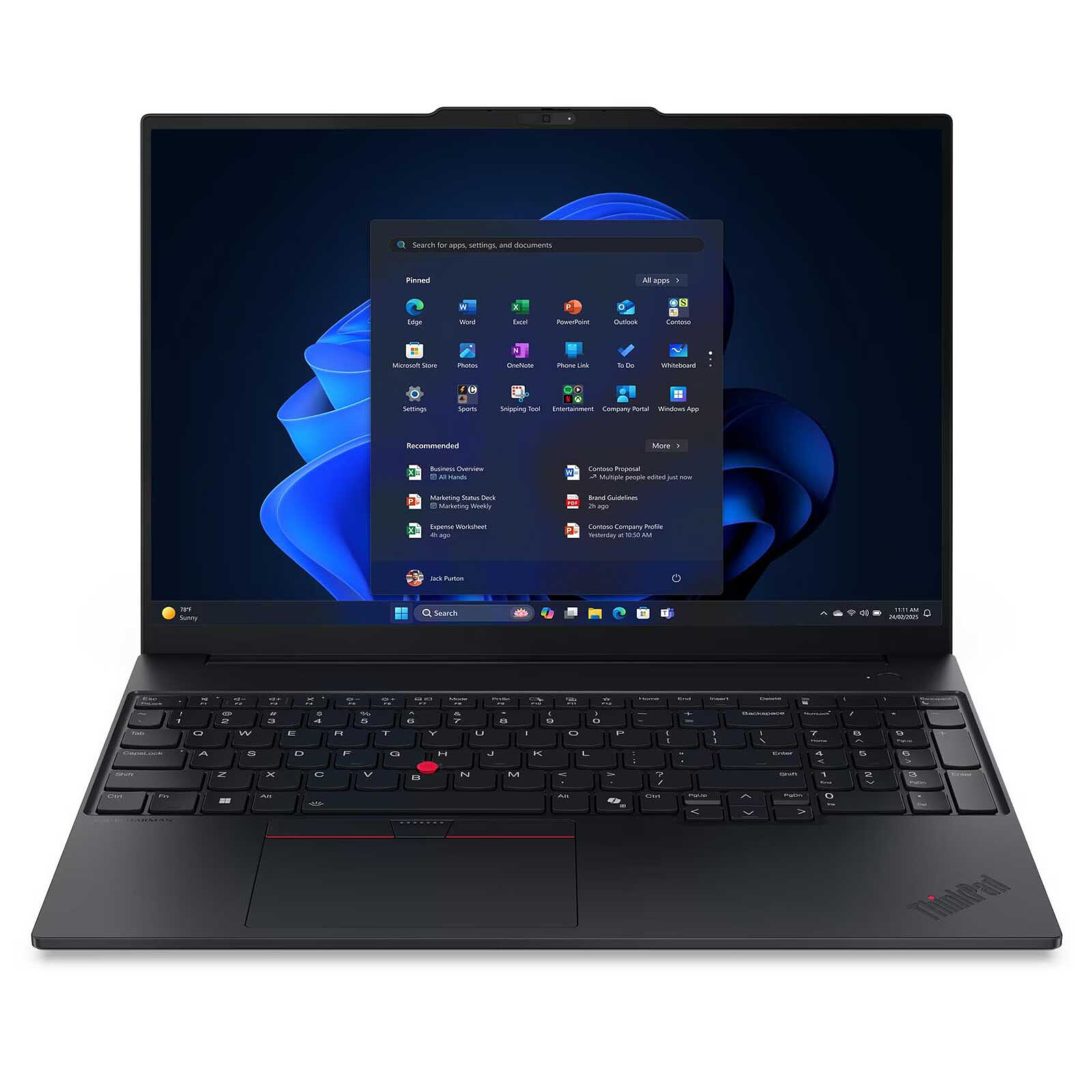 Matériels informatique LENOVO ThinkPad E16 G3 21TF0036FR infinytech Réunion 01