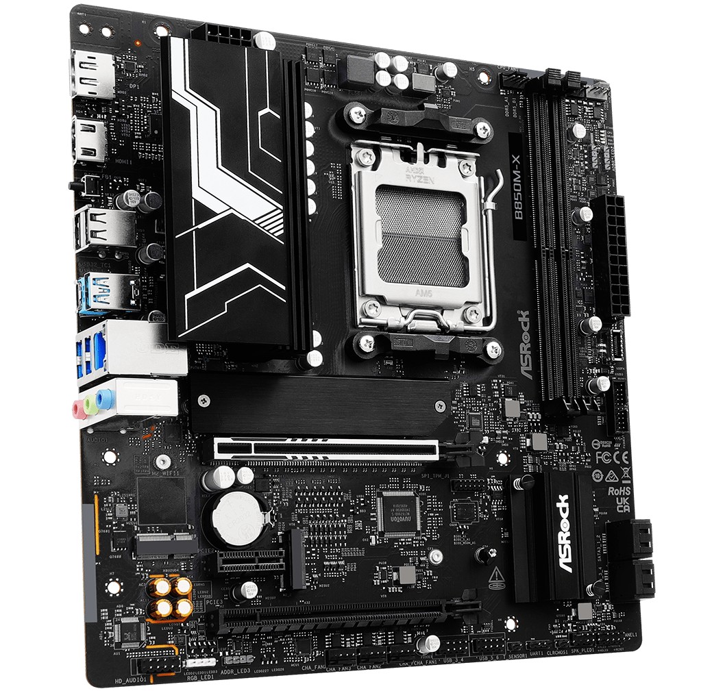 Matériels informatique carte mère ASROCK B850M-X R2.0 infinytech Réunion 03