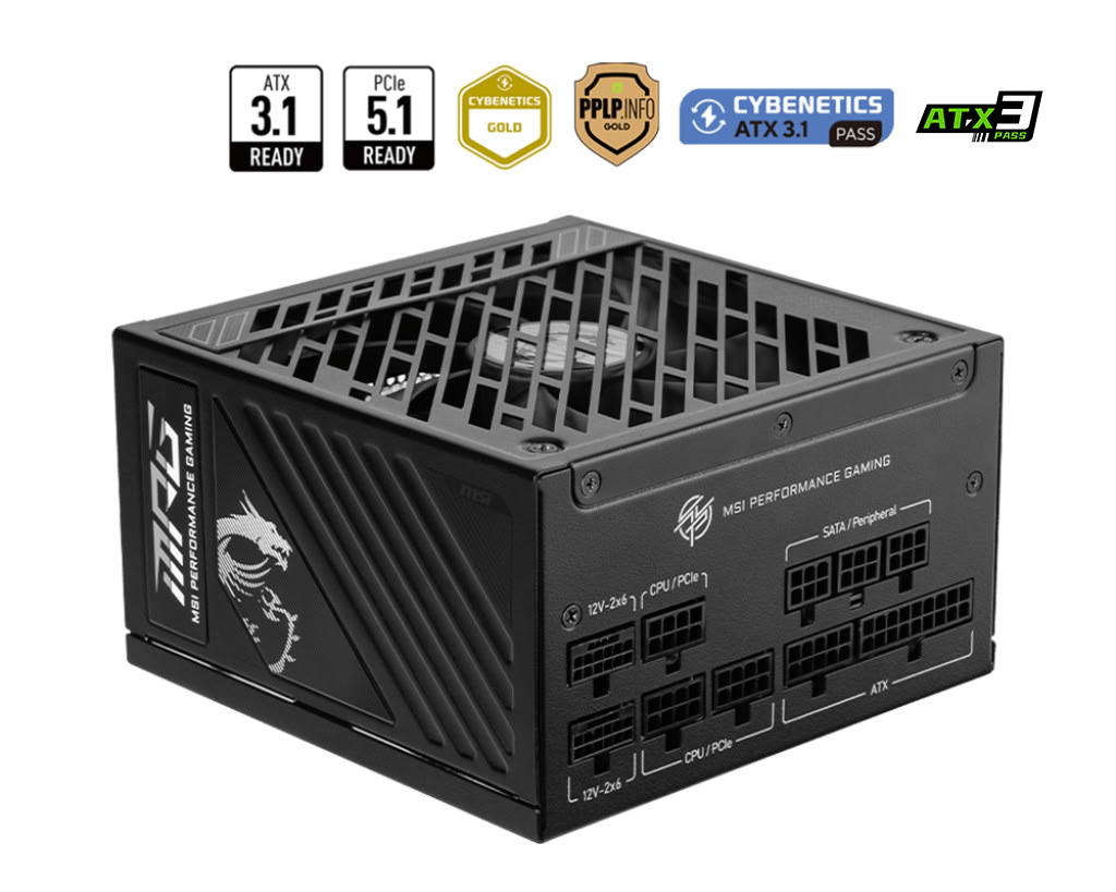 Matériels informatique MSI MPG A850GS PCIe5 infinytech Réunion 010