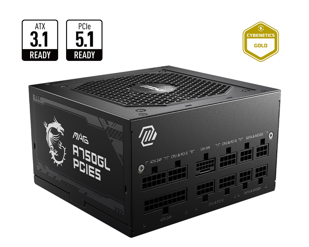 Matériels informatique MSI MAG A750GL PCIe5 infinytech Réunion 04