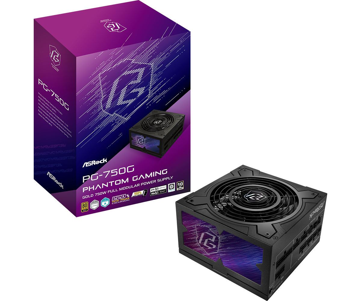 Matériels informatique ASRock Phantom Gaming 750W Noir infinytech Réunion 01