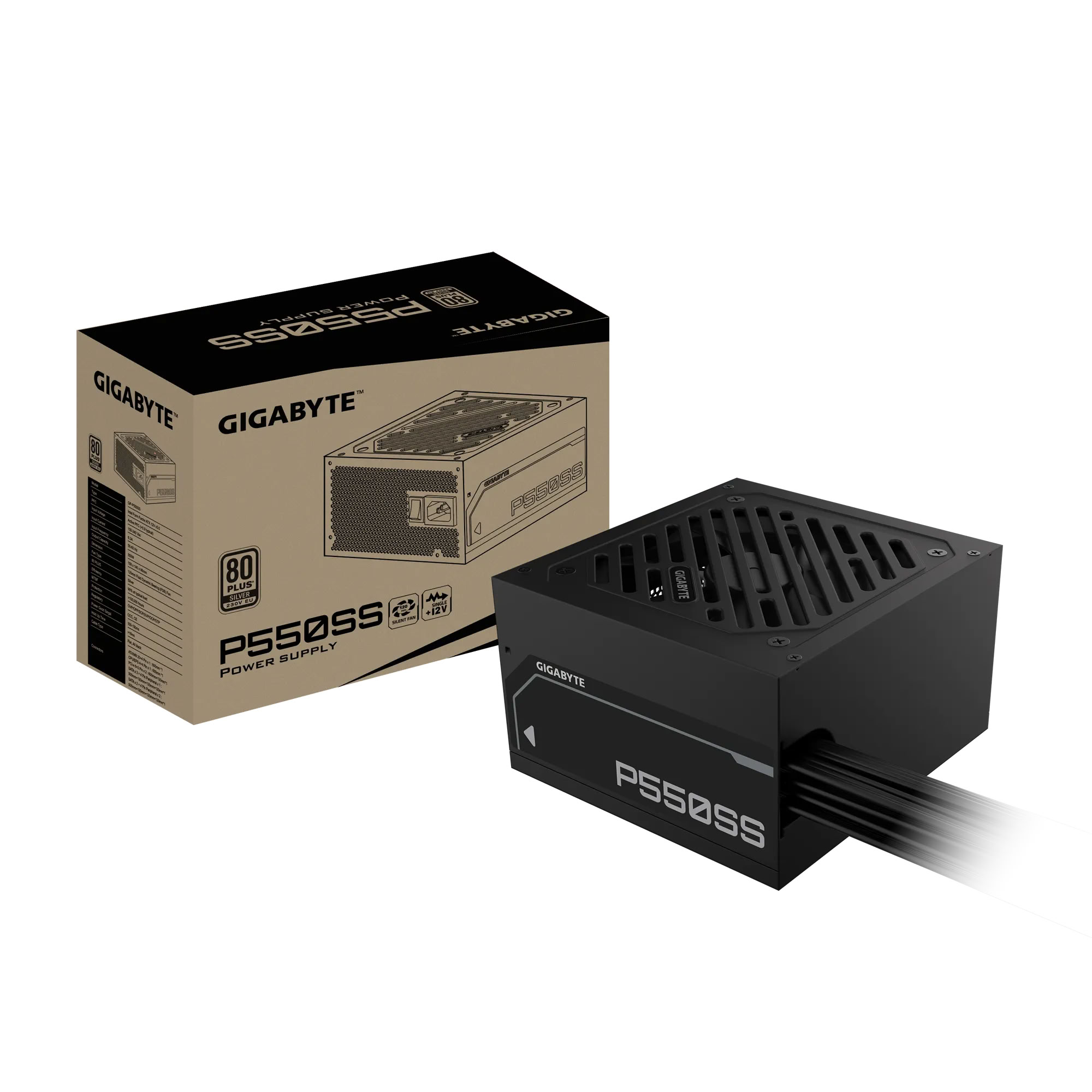 Matériels informatique Gigabyte P550SS 550W Noir infinytech Réunion 05