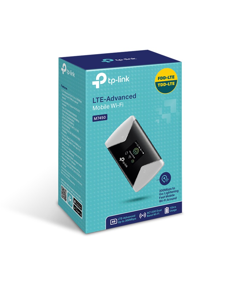 Matériels informatique TP-LINK M7450 infinytech Réunion 03