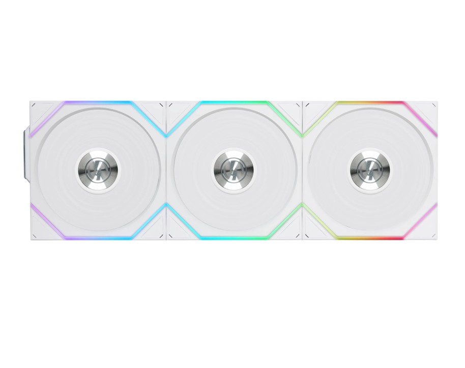 Lian Li Uni Fan SL Wireless RGB 12cm Blanc lot de 3 infinytech Réunion 01