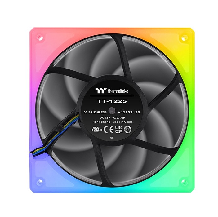 Matériels informatique THERMALTAKE ToughFan 12 RGB Noir infinytech Réunion 02