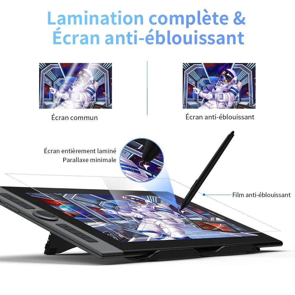 Matériels informatique XPPEN Artist Pro 16 infinytech Réunion 06