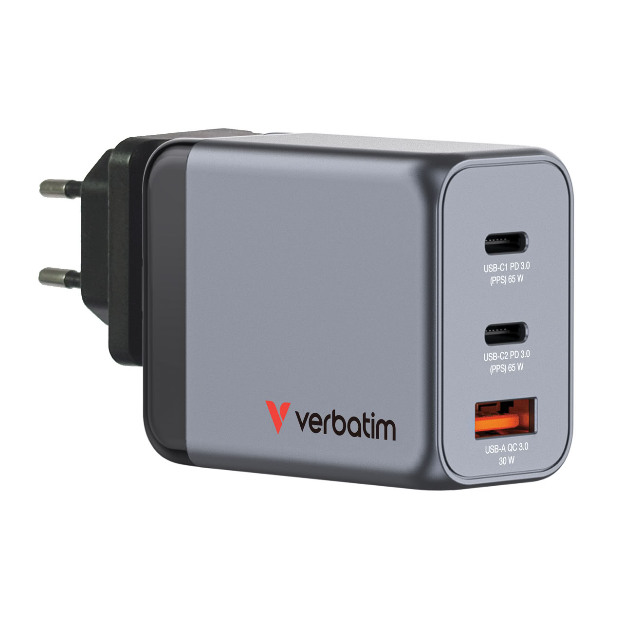 Matériels informatique VERBATIM 32201 GaN 65W 3 ports infinytech Réunion 01