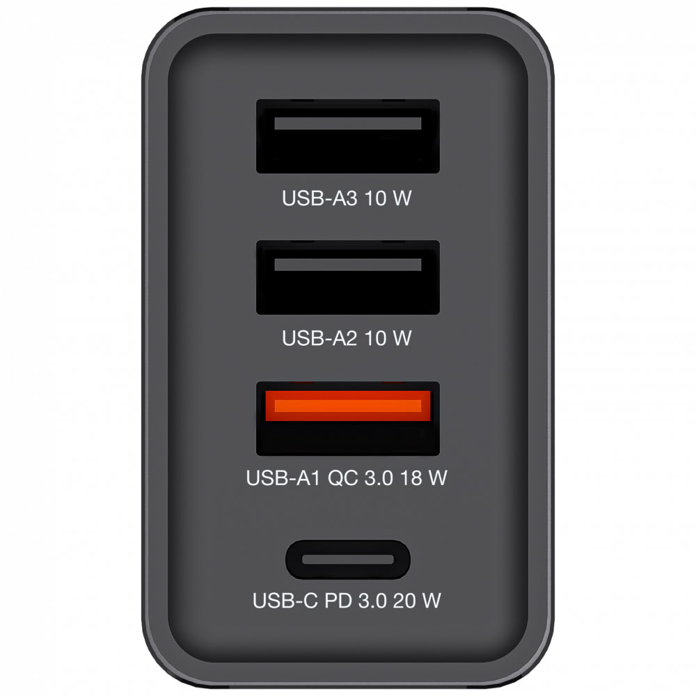 Matériels informatique VERBATIM 49700 Chargeur 4 ports USB Noir infinytech Réunion 03