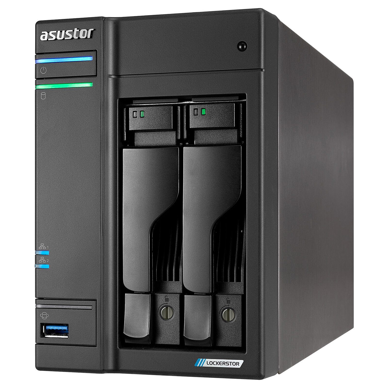 Matériels informatique ASUSTOR Lockerstor 2 Gen2 AS6702T infinytech Réunion 03